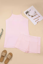 Made Me Blush Plus Size Two Piece Activewear Set