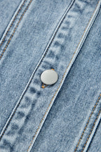 Small Town Button Up Denim Jacket