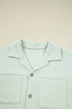 Daydreaming Pocketed Shirt and Pants Set