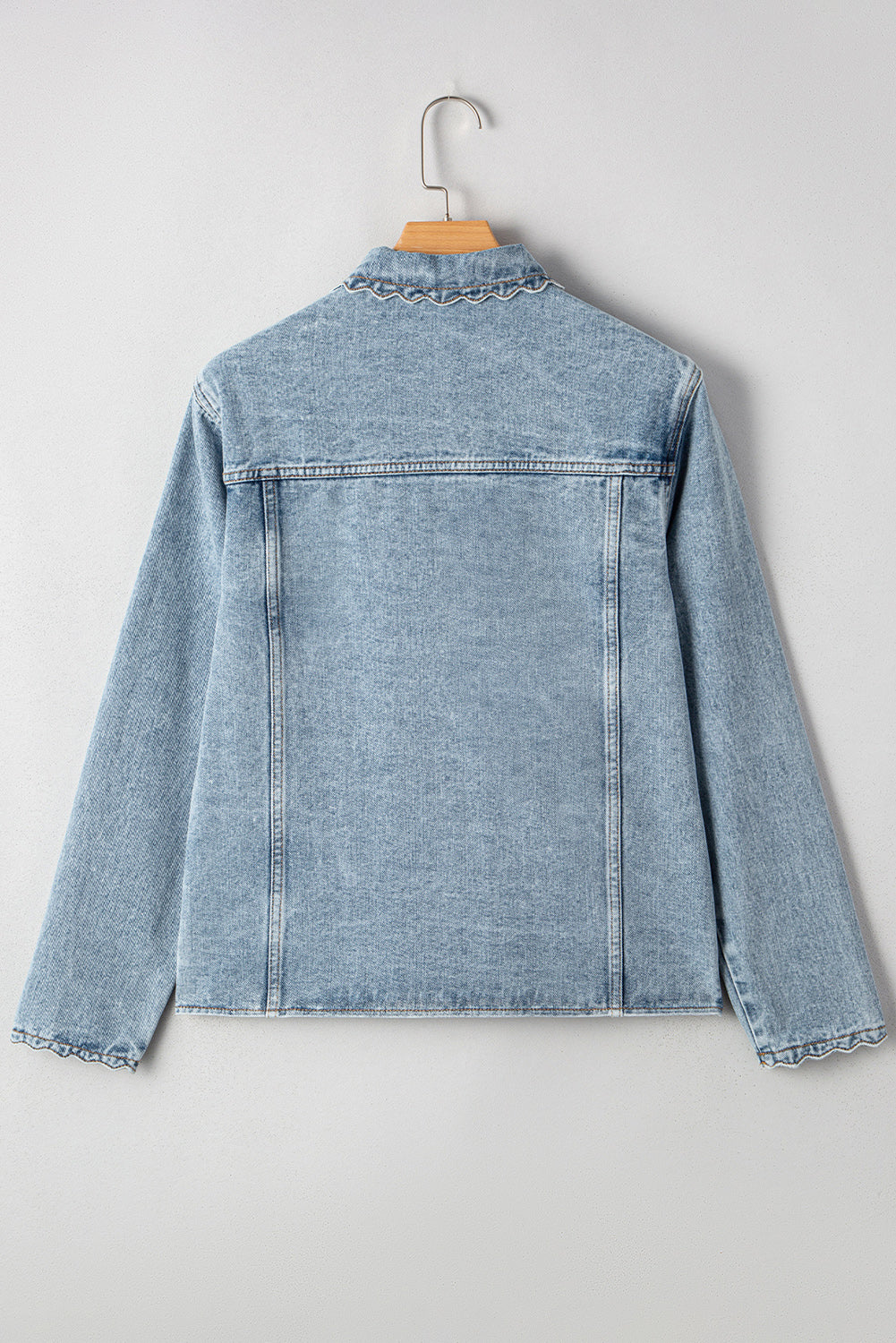 Small Town Button Up Denim Jacket
