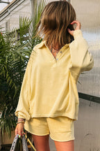 Sunset By The Coast Pullover and Shorts Set