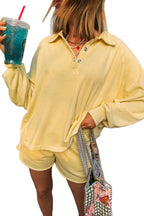Sunset By The Coast Pullover and Shorts Set